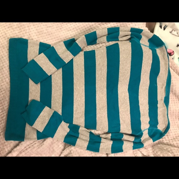 Aeropostale blue striped sweater - Picture 3 of 3